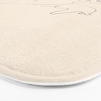 peace bird Bath Mat Gallery Image 3