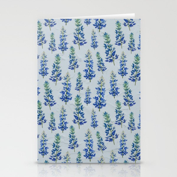 Blue Bonnets Stationery Card Gallery Image 2