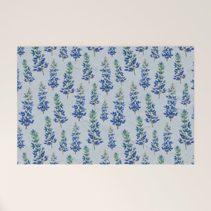 Blue Bonnets Welcome Mat Gallery Image 1