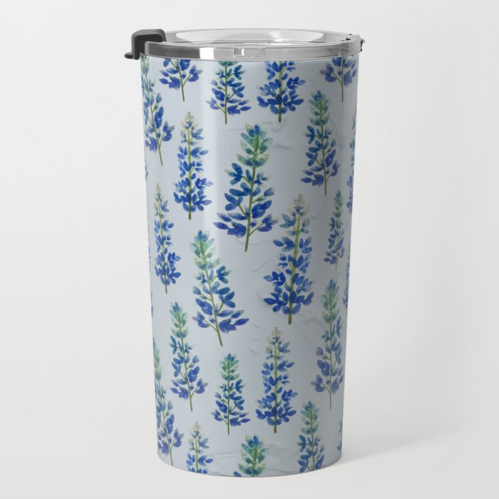 Blue Bonnets Travel Mug Gallery Image 3