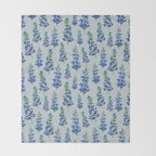Blue Bonnets Throw Blanket Gallery Image 2