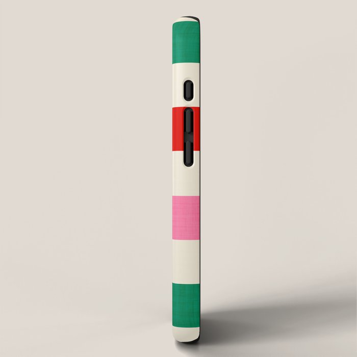 Retro Holiday chequered board pattern - candy iPhone Case Gallery Image 2