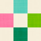 Retro Holiday chequered board pattern - candy Coffee Mug Gallery Image 2
