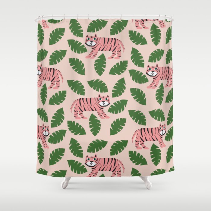 Tigers, Oh My! Shower Curtain Gallery Image 1