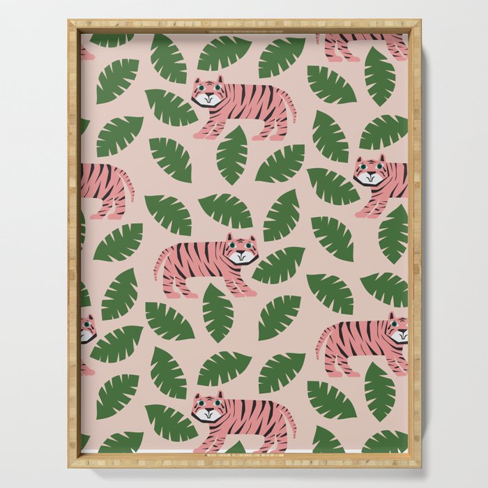 Tigers, Oh My! Serving Tray Gallery Image 1
