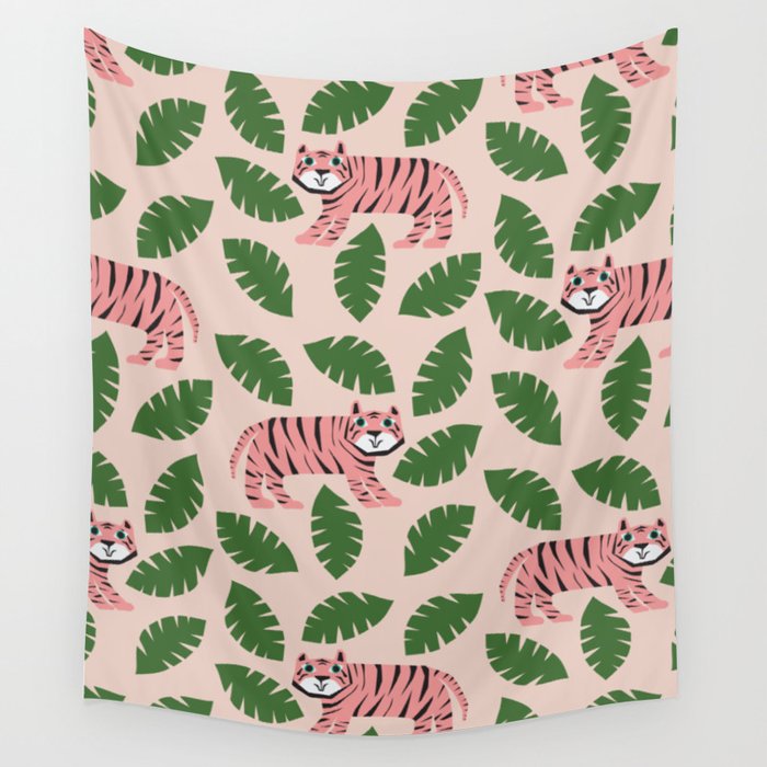 Tigers, Oh My! Wall Tapestry Gallery Image 4