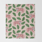 Tigers, Oh My! Throw Blanket Gallery Image 2