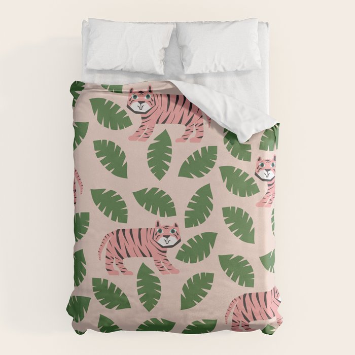 Tigers, Oh My! Duvet Cover Gallery Image 6