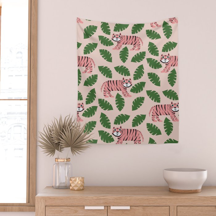 Tigers, Oh My! Wall Tapestry Gallery Image 2