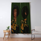 Girl Portrait 22 Window Curtain Gallery Image 5