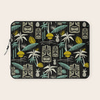 Island Tiki - Black Laptop Sleeve Gallery Image 1