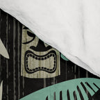 Island Tiki - Black Comforter Gallery Image 4
