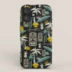 Island Tiki - Black iPhone Case Gallery Image 1