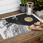 golden moon Outdoor Rug Gallery Image 2