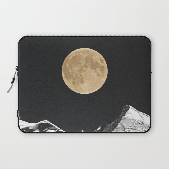 golden moon Laptop Sleeve Gallery Image 1