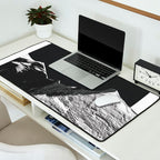 golden moon Desk Mat Gallery Image 2