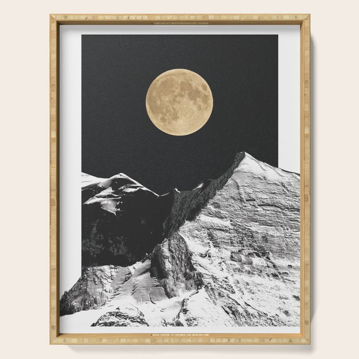 golden moon Serving Tray Gallery Image 1