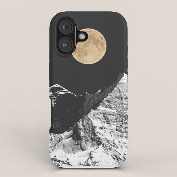golden moon iPhone Case Gallery Image 1