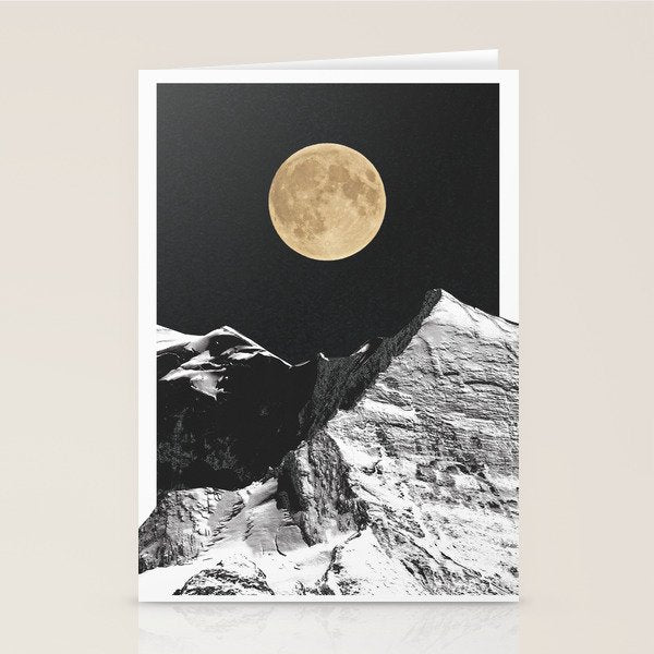 golden moon Stationery Card Gallery Image 1