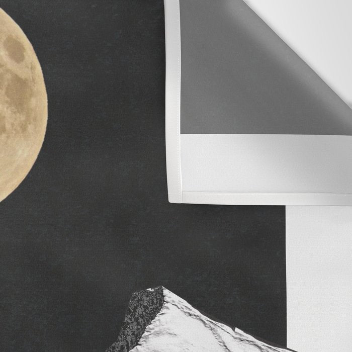 golden moon Wall Tapestry Gallery Image 3