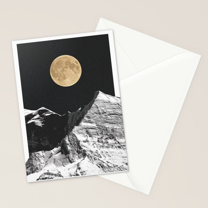 golden moon Stationery Card Gallery Image 2