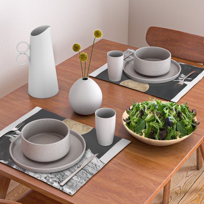 golden moon Placemat Gallery Image 2