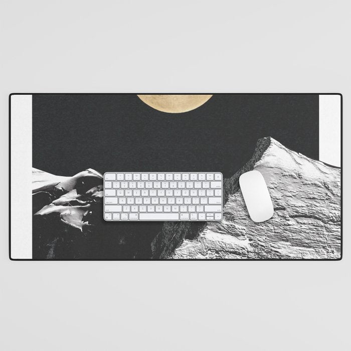 golden moon Desk Mat Gallery Image 1