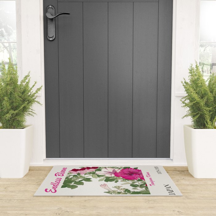 Endless Bloom Welcome Mat Gallery Image 3
