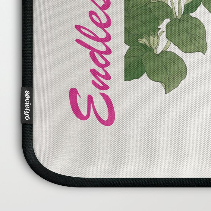 Endless Bloom Laptop Sleeve Gallery Image 3