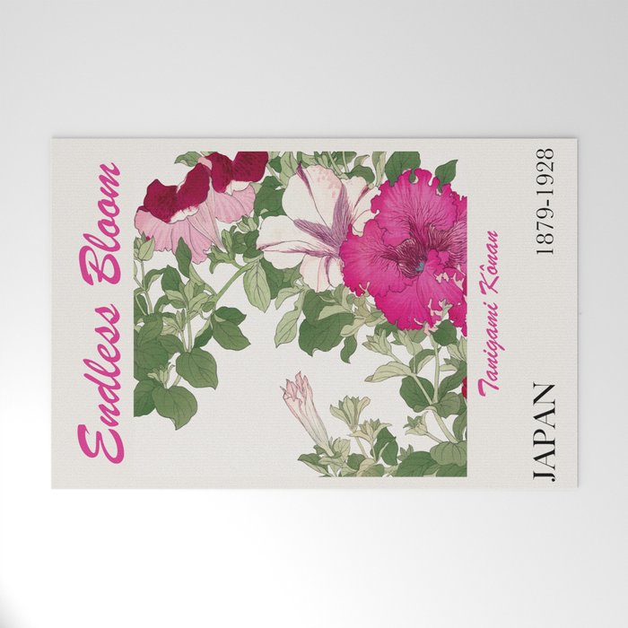 Endless Bloom Welcome Mat Gallery Image 1