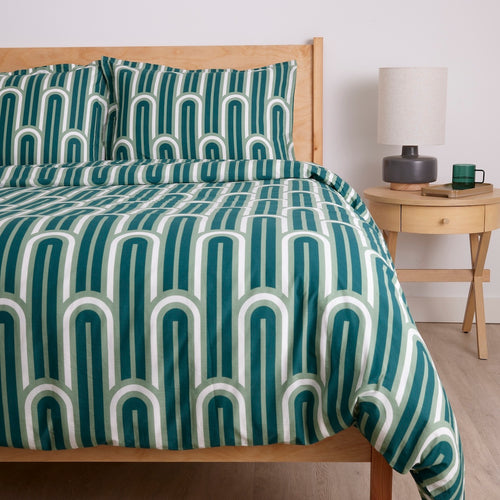 Bauhaus Brussels Brushed Cotton Duvet Cover Set