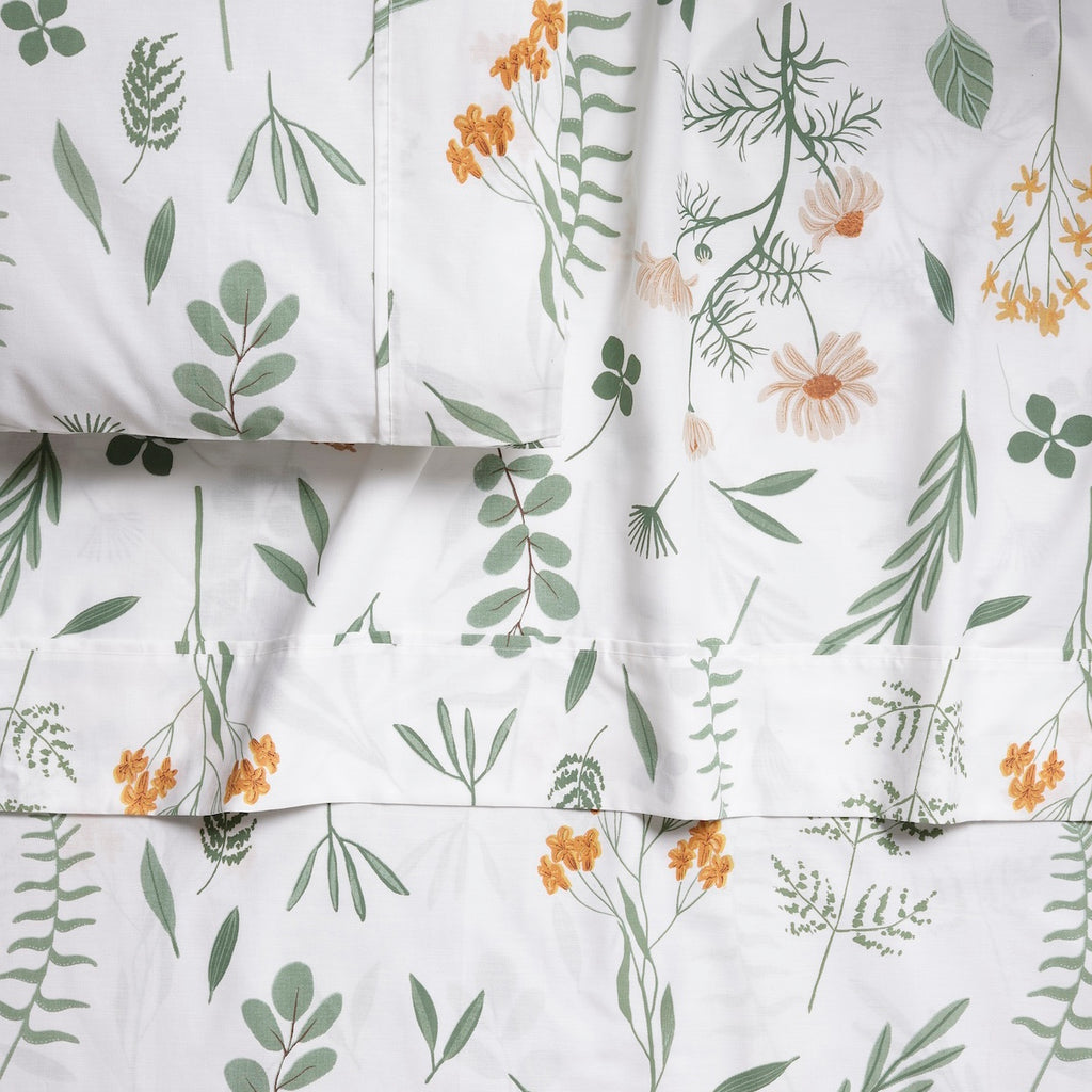 Botanica Brushed Cotton Sheet Set