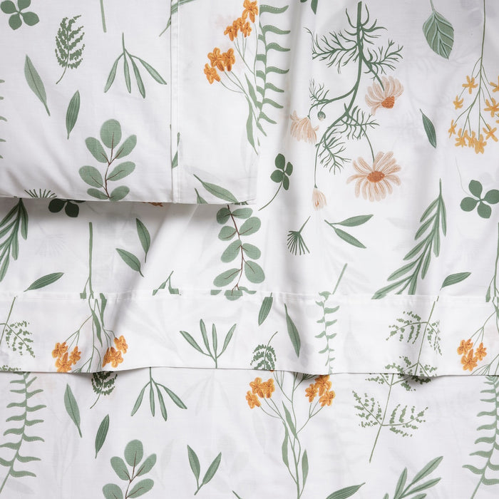Botanica Brushed Cotton Sheet Set