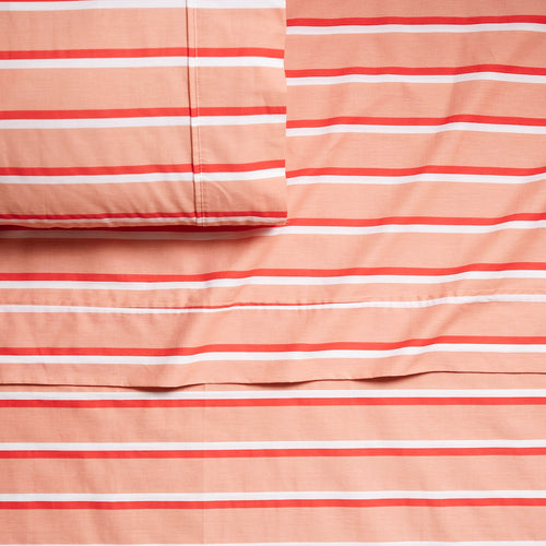Double Stripe Brushed Cotton Sheet Set