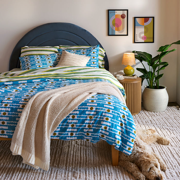 Echo Brushed Cotton Duvet Cover Set