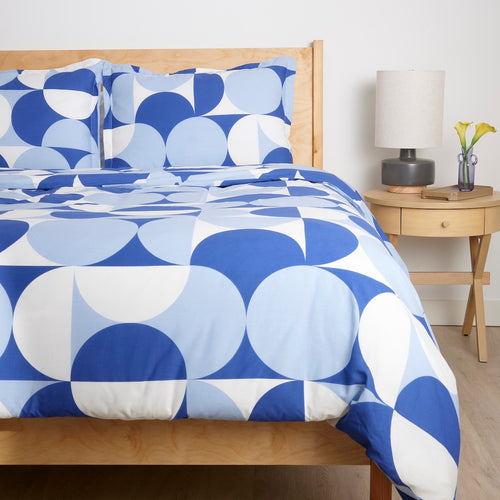 Fresh Morning Elegance Brushed Cotton Duvet Cover Set