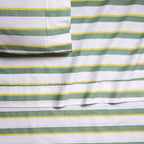 Off-Set Stripe Brushed Cotton Sheet Set