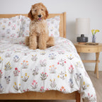 Petit Fleur Brushed Cotton Duvet Cover Set