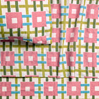 Playful Patchwork Brushed Cotton Sheet Set