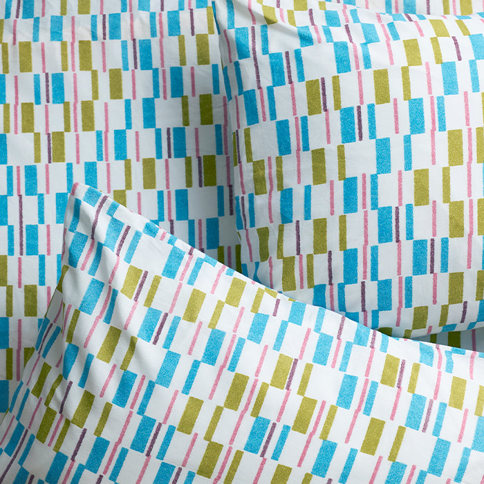 Syncopate Brushed Cotton Duvet Cover Set