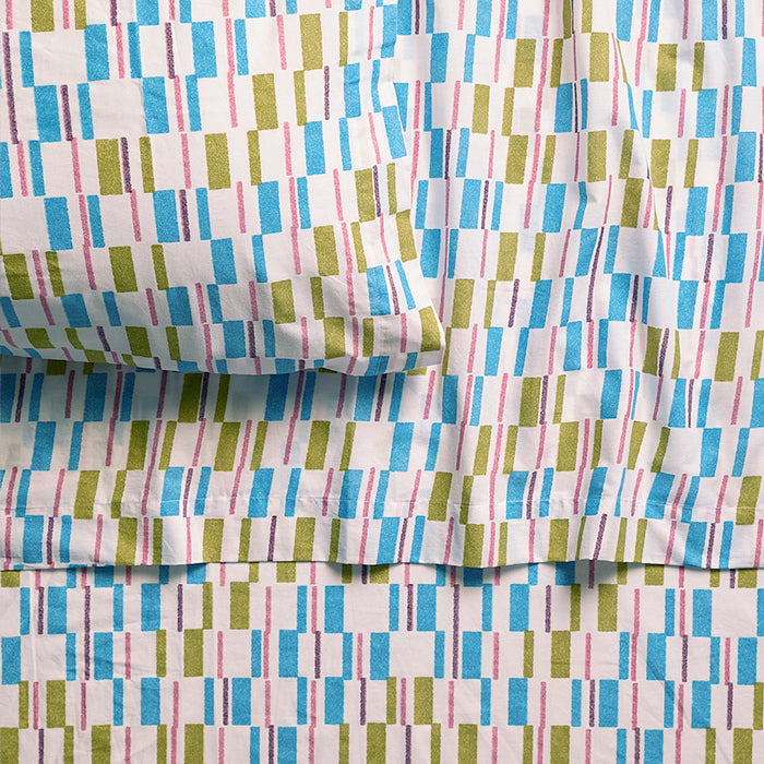 Syncopate Brushed Cotton Sheet Set