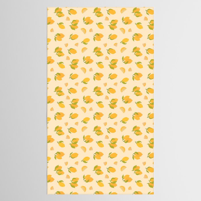 Amalfi Coast Lemons Tablecloth Gallery Image 2