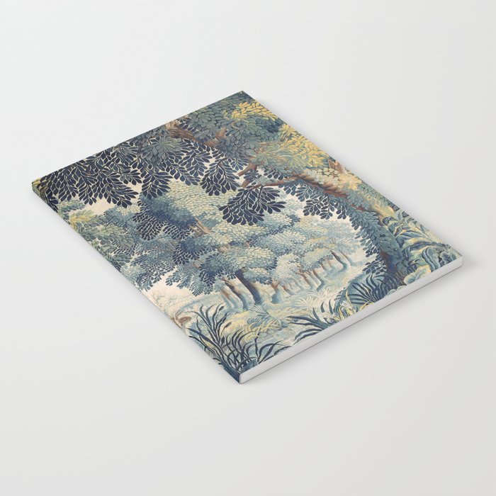 Antique 17th Century Verdure Flemish Tapestry Notebook Gallery Image 1