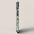 Antique 17th Century Verdure Flemish Tapestry iPhone Case Gallery Image 2