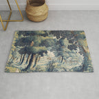 Antique 17th Century Verdure Flemish Tapestry Rug Gallery Image 1