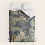 Antique 17th Century Verdure Flemish Tapestry Duvet Cover Gallery Image 6