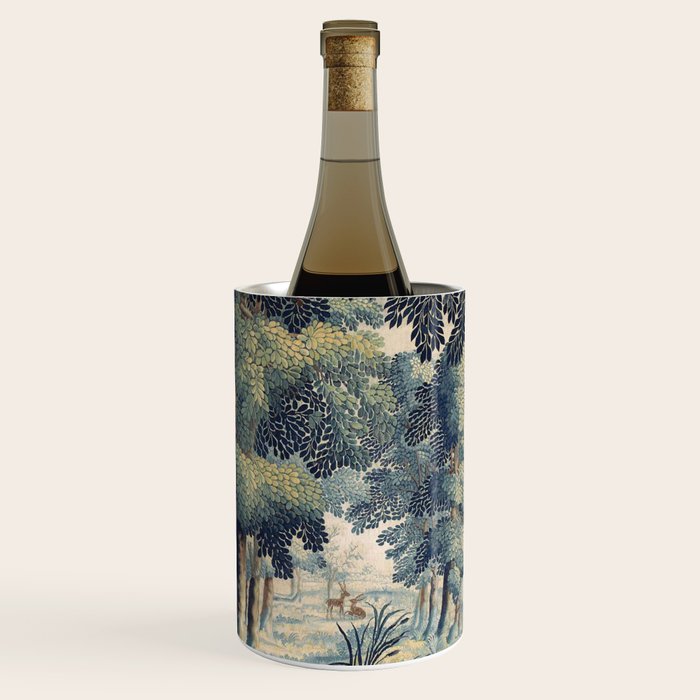 Antique 17th Century Verdure Flemish Tapestry Wine Chiller Gallery Image 1