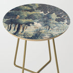 Antique 17th Century Verdure Flemish Tapestry Side Table Gallery Image 2