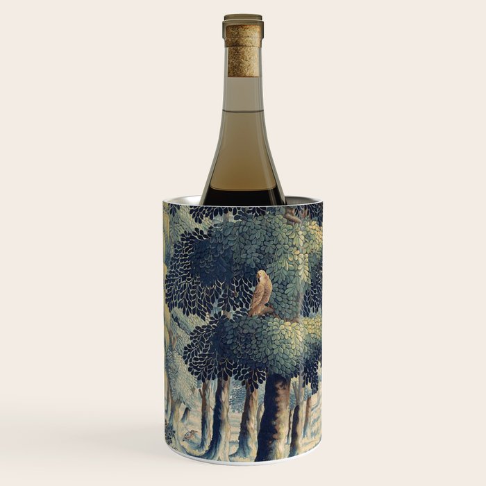 Antique 17th Century Verdure Flemish Tapestry Wine Chiller Gallery Image 2
