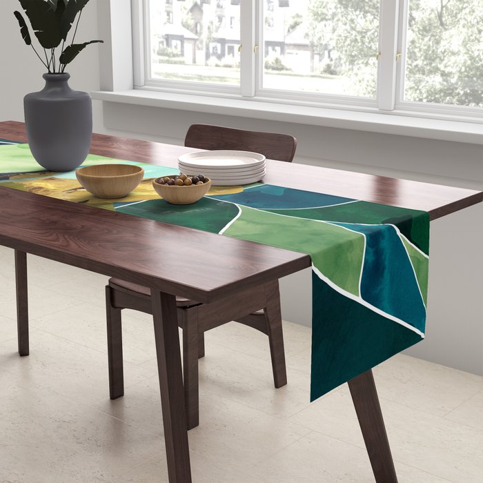 Indigo Plant I Table Runner Gallery Image 2